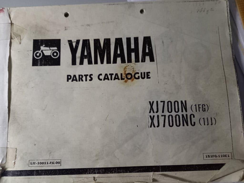 Yamaha parts catalogue XJ700N (1FG) en XJ 700NC (1JJ), Ophalen of Verzenden, Yamaha