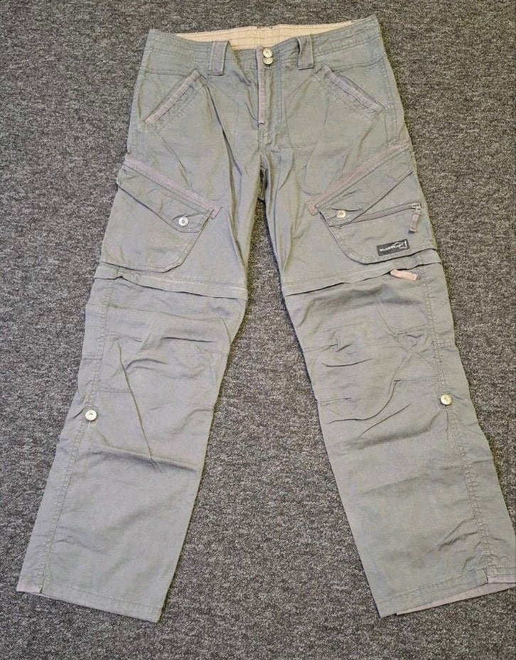 2X Wandelbroek, Outdoorbroek maat S afritsbaar ongebruikt, Beige, Nieuw, Ophalen of Verzenden, Wildebeast