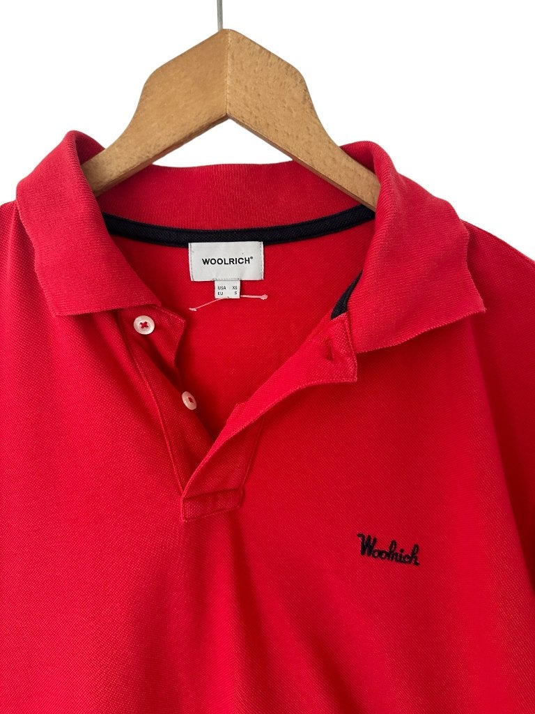 Woolrich polo S, Kleding | Heren, Polo's, Ophalen of Verzenden, Zo goed als nieuw, Rood