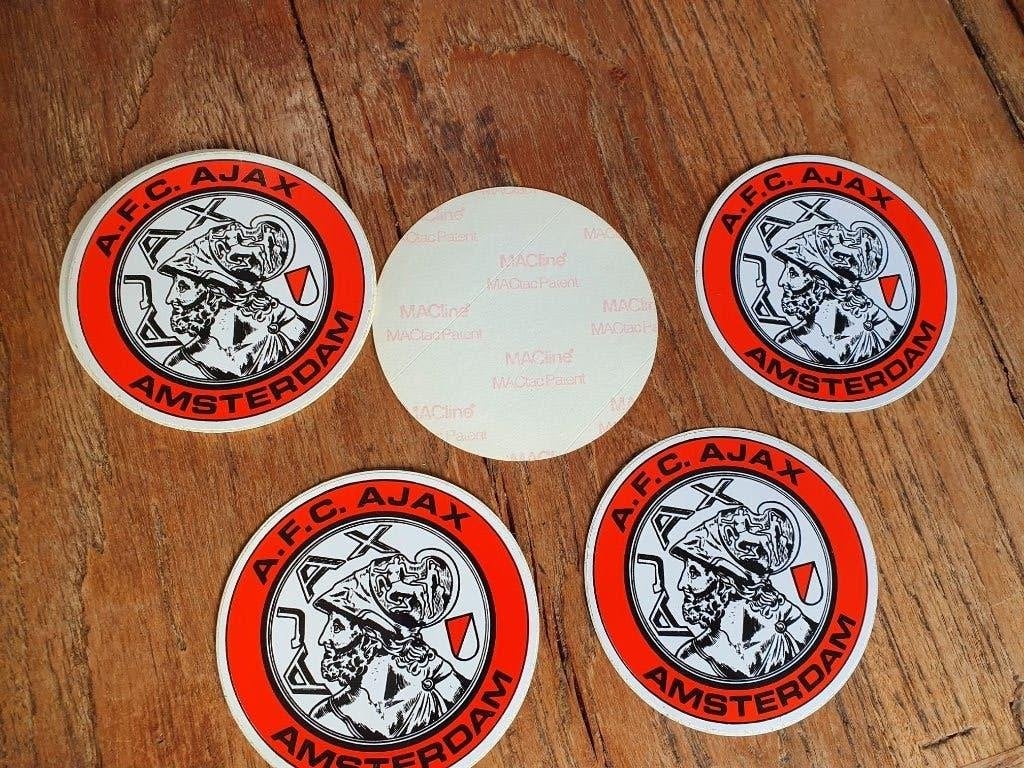 AJAX Sticker  van ca.1980, Ophalen of Verzenden, Zo goed als nieuw, Sport