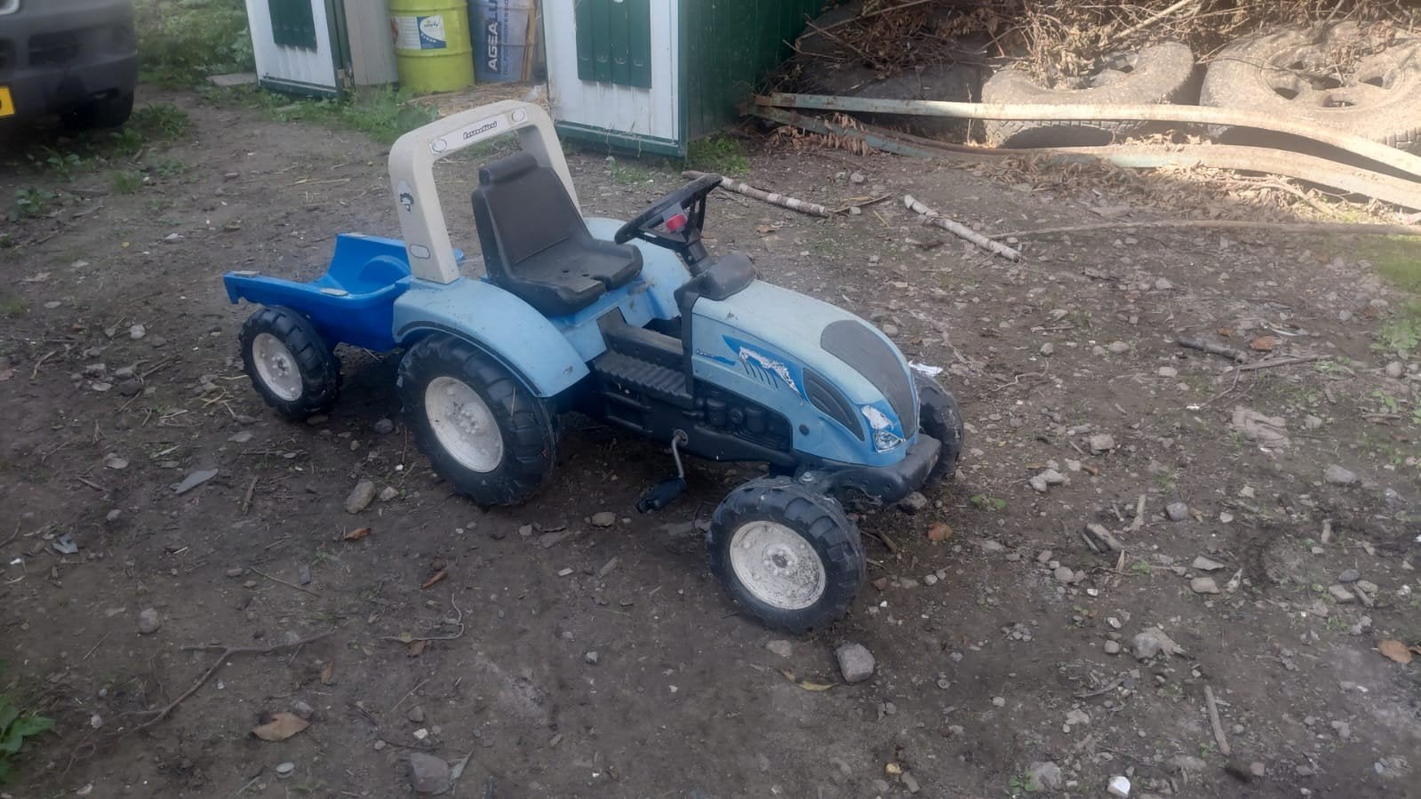 Speelgoed trekker met aanhanger - Gebruikt, Ophalen, Gebruikt
