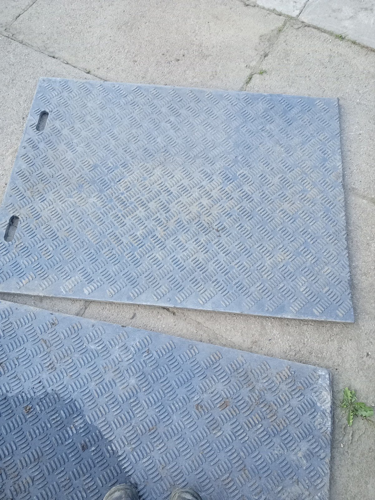 2 rijplaten kunststof rijplaten, Ophalen of Verzenden