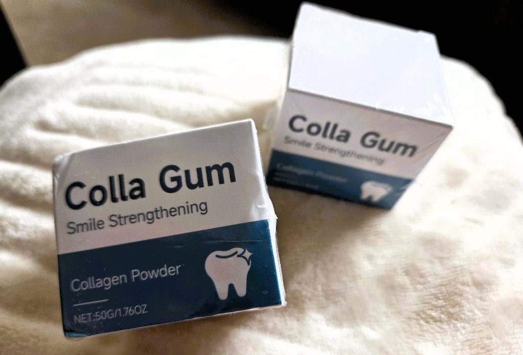 Colla Gum - Collageen tandpoeder, Sieraden, Tassen en Uiterlijk, Uiterlijk | Mondverzorging, Ophalen of Verzenden, Nieuw, Tandpasta