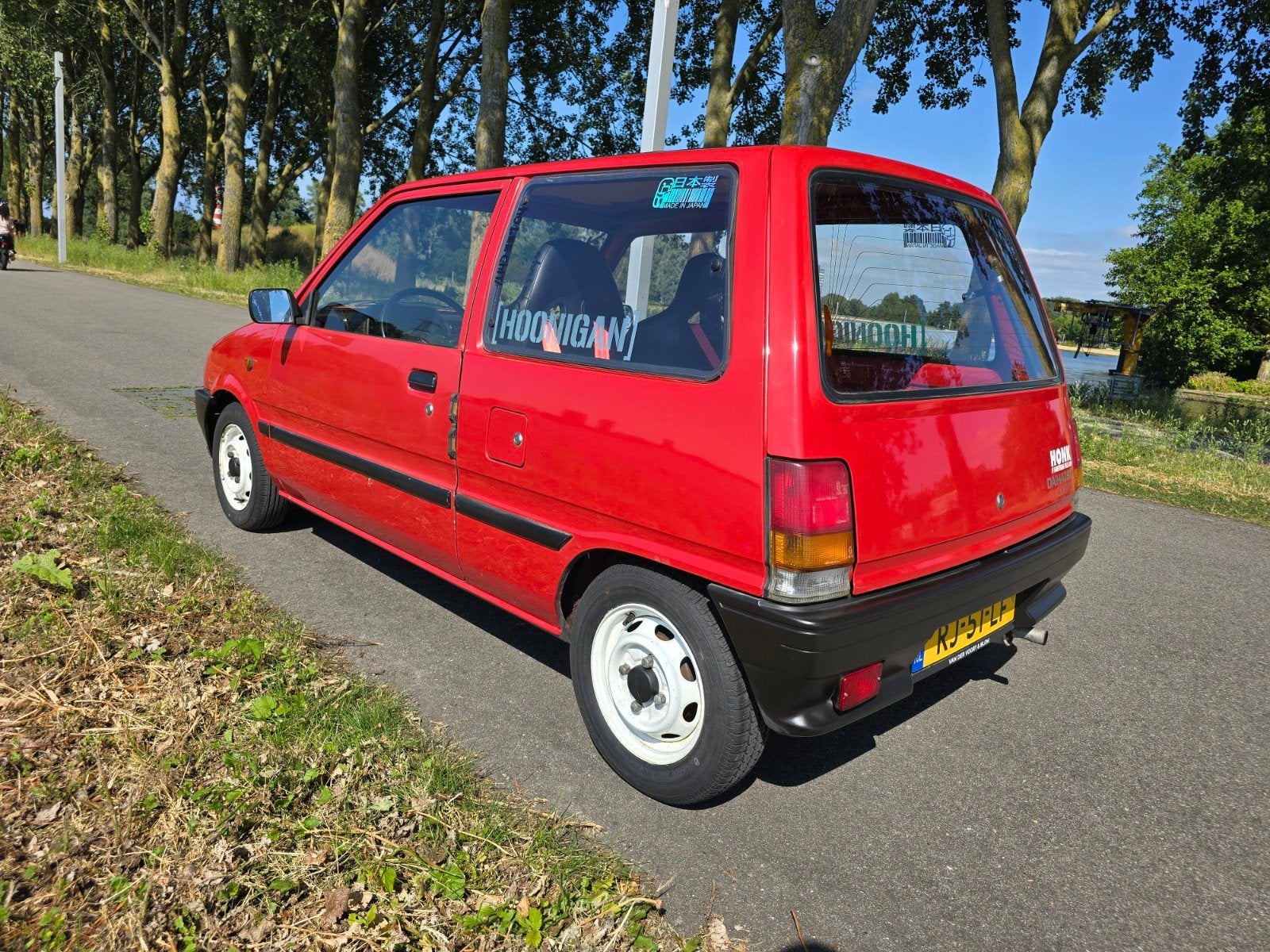 Daihatsu Cuore L80 0.8 1987 Rood, foto 6