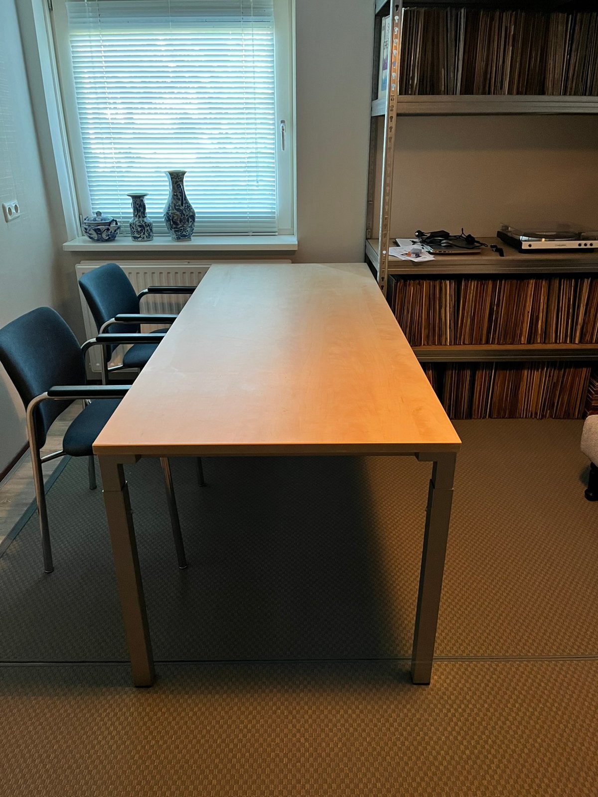 Steelcase tafel verstelbaar, Ophalen, In hoogte verstelbaar, Zo goed als nieuw