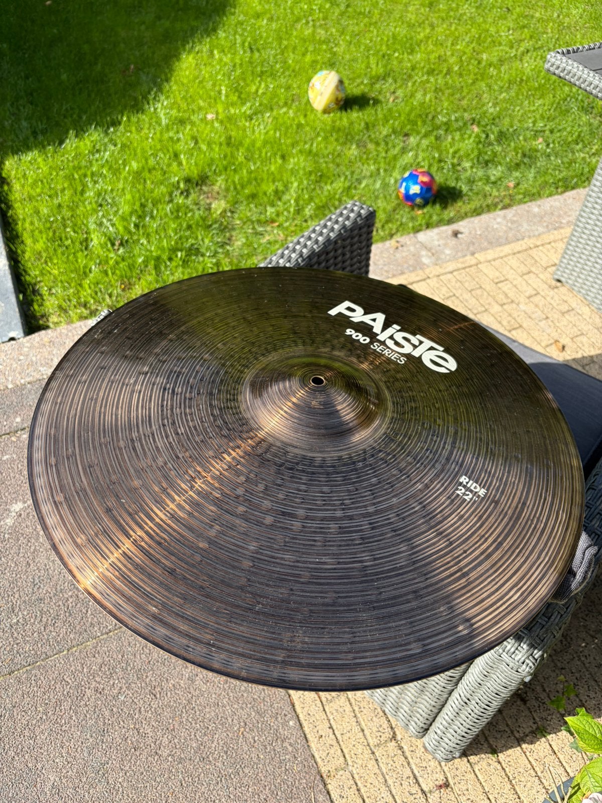 Paiste 900 Series 22 inch medium ride bekken, Ophalen, Zo goed als nieuw, Drums of Percussie