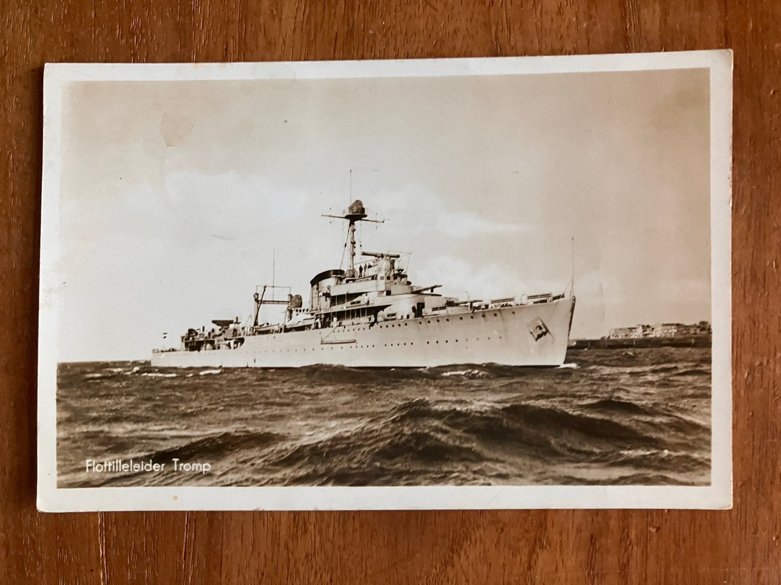 Hr. Ms. Tromp (Flottilleleider), Verzamelen, Militaria | Algemeen, Ophalen of Verzenden, Marine, Nederland, Foto of Poster