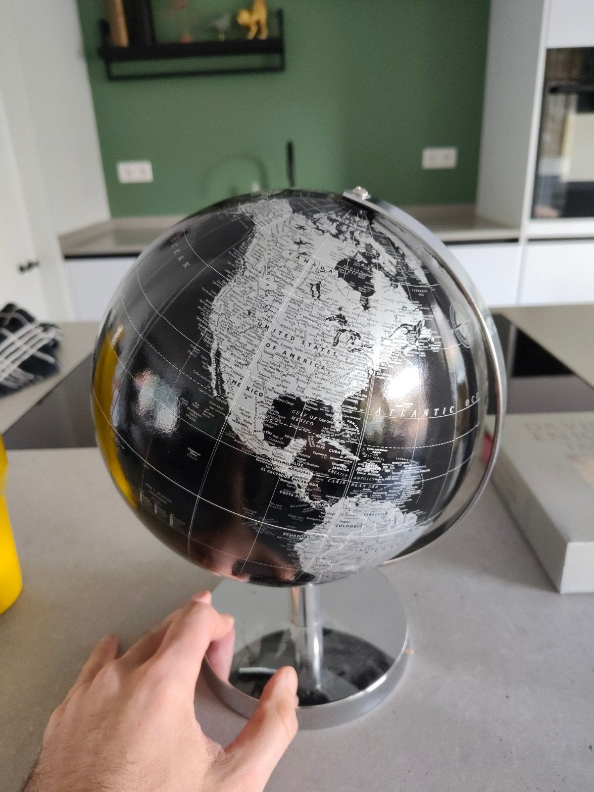 Mooie globe - hoogste bod wint!, Ophalen