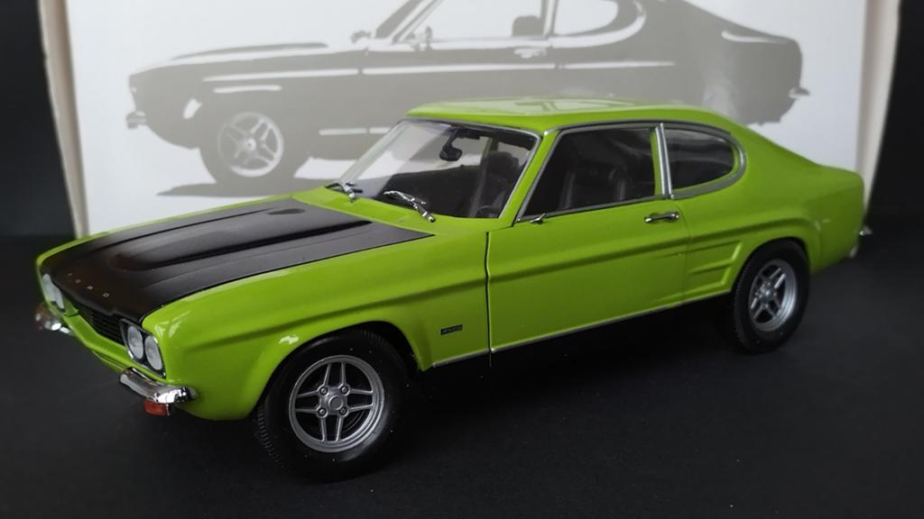 Ford Capri Rs 2600 1:18 Minichamps pol, Auto, Verzenden, ., Zo goed als nieuw