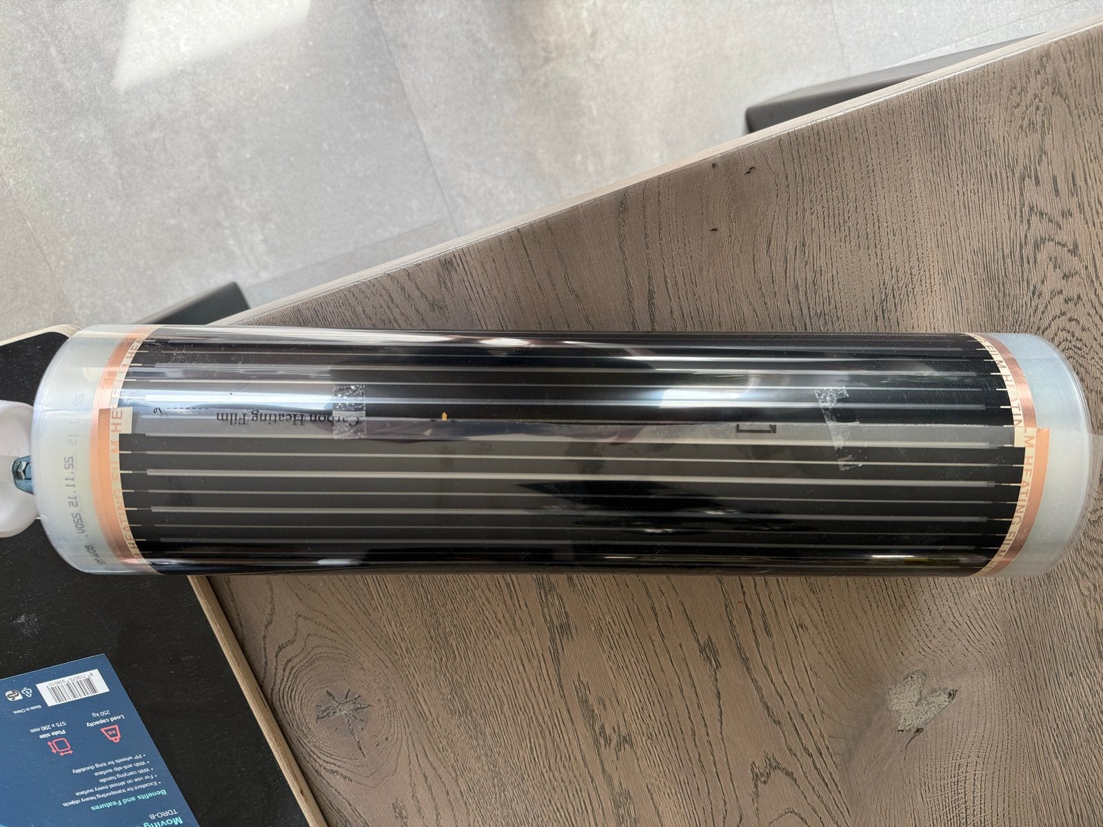 10m² 80W Infrarood Vloerverwarming, Ophalen, Nieuw, Minder dan 200 watt, Overige typen