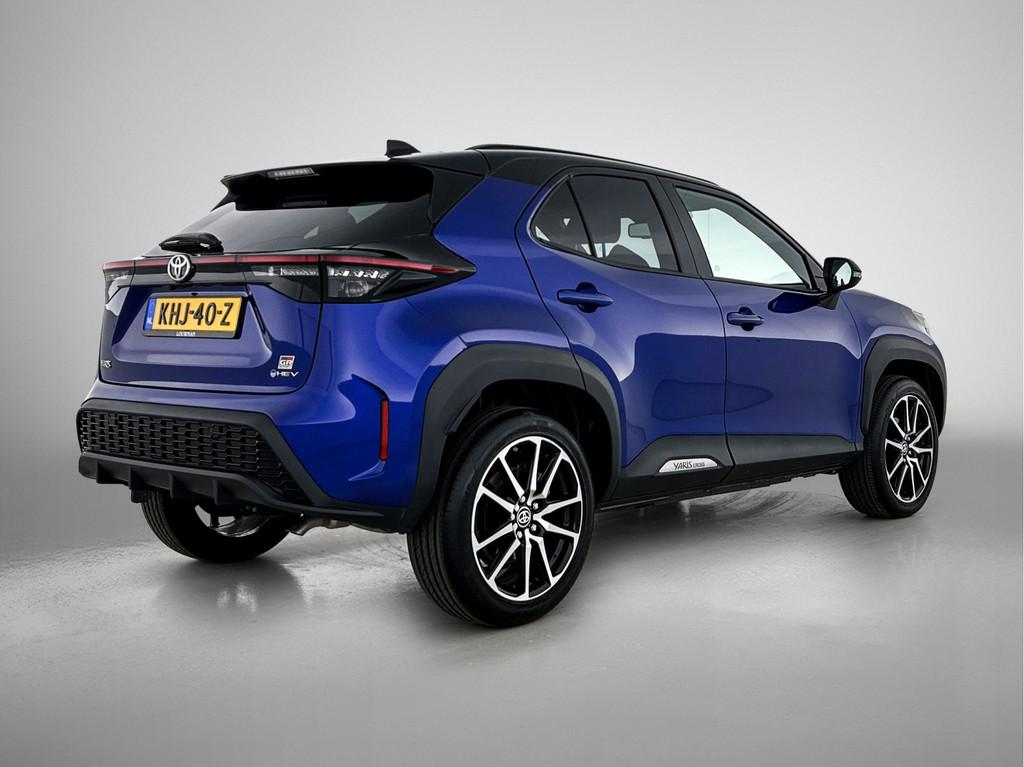 Toyota Yaris Cross 1.5 Hybrid 130 GR Sport | BTW Voertuig |, 12 maanden, Stof, Gebruikt, Blauw