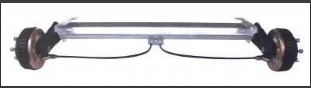 Gezocht: Torsie as 1800 kg padmaat 1250 mm flens 1700mm, Ophalen, Gebruikt