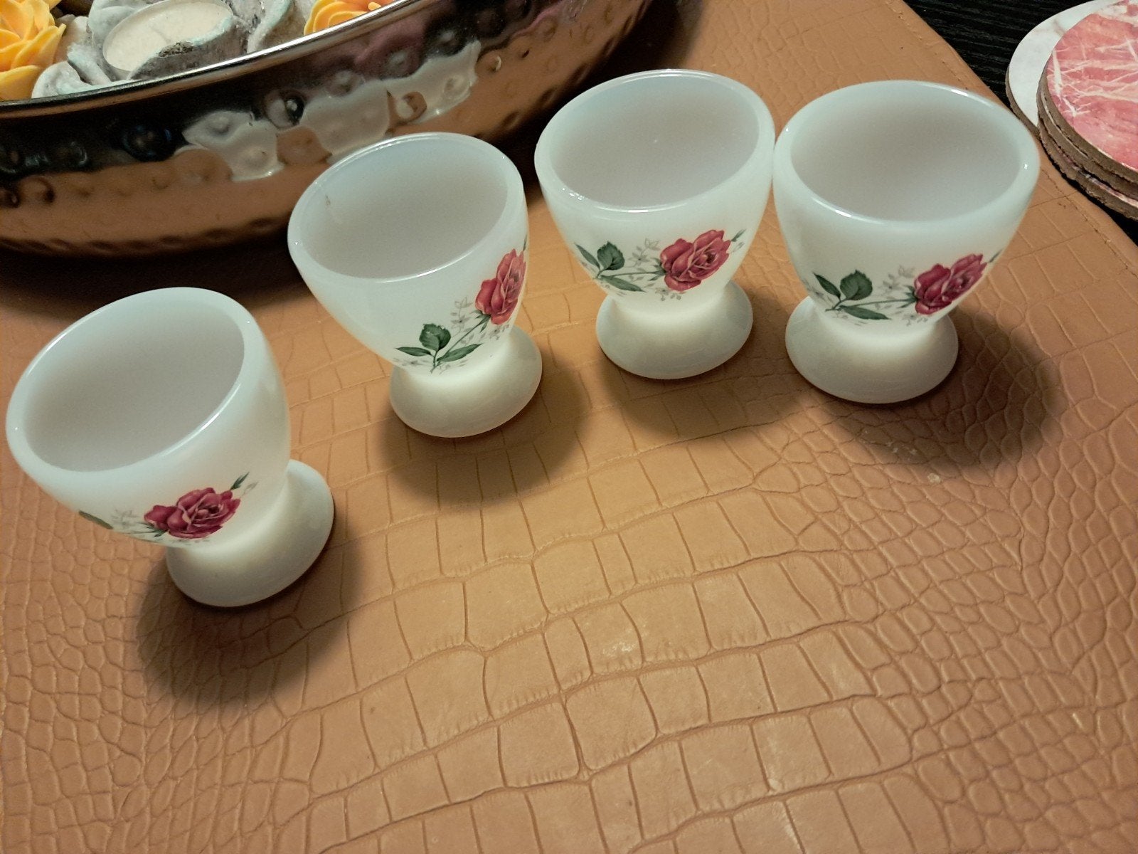 arcopal eierdopjes, Ophalen, Glas, Overige stijlen, Glas of Glazen