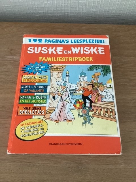 Stripalbum - Suske & Wiske - Familiestripboek 04/1998, Gelezen, Willy Vandersteen, Eén stripboek, Ophalen of Verzenden