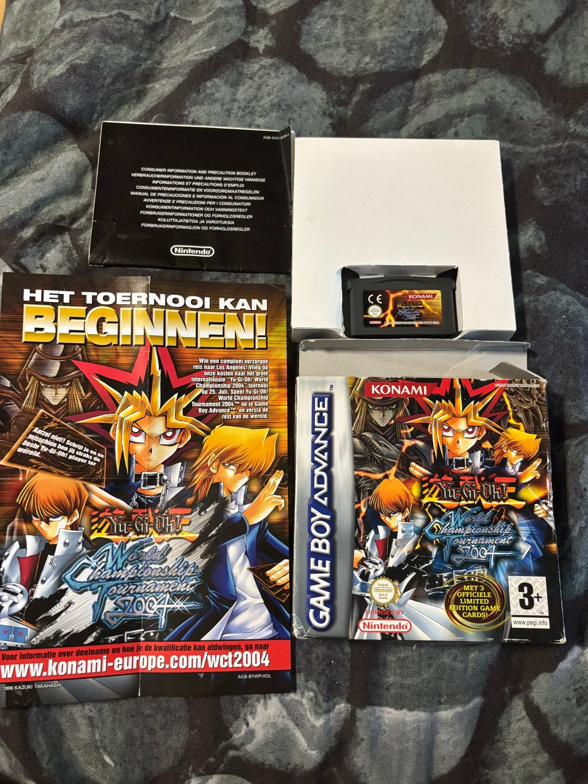 Yu-Gi-Oh! World Championship Tournament 2004 GBA - In doos, Spelcomputers en Games, Games | Nintendo DS, Gebruikt, 1 speler, Ophalen of Verzenden