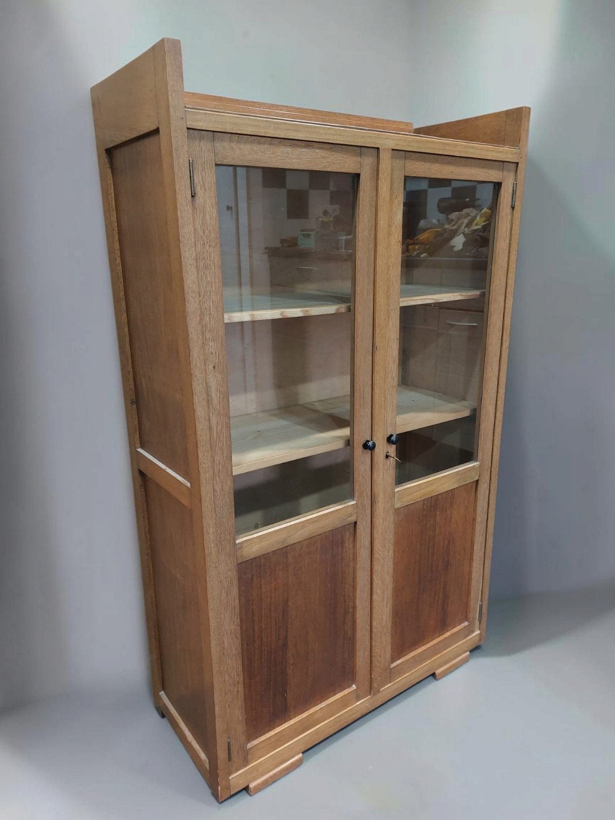 Art Deco Boekenkastje Vitrinekastje, Ophalen