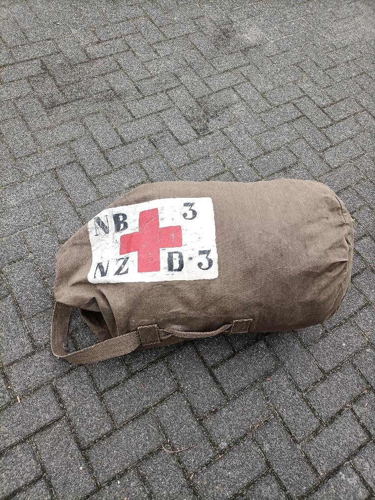 Te koop vintage plunjezak, Verzamelen, Militaria | Algemeen, Verzenden, Landmacht, Nederland, Overige typen