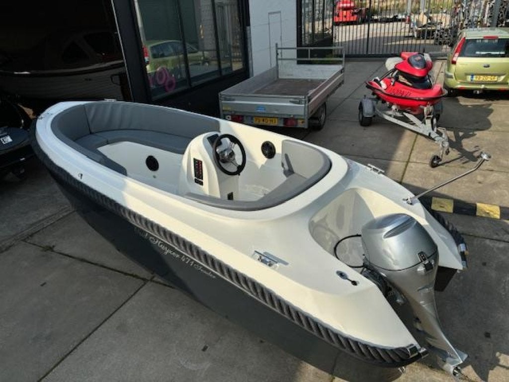 Oud Huijzer 471INCL 20 PK honda NIEUW VAARKLAAR, Watersport en Boten, Overige typen, Oud Huijzer, 5 m, Nieuw