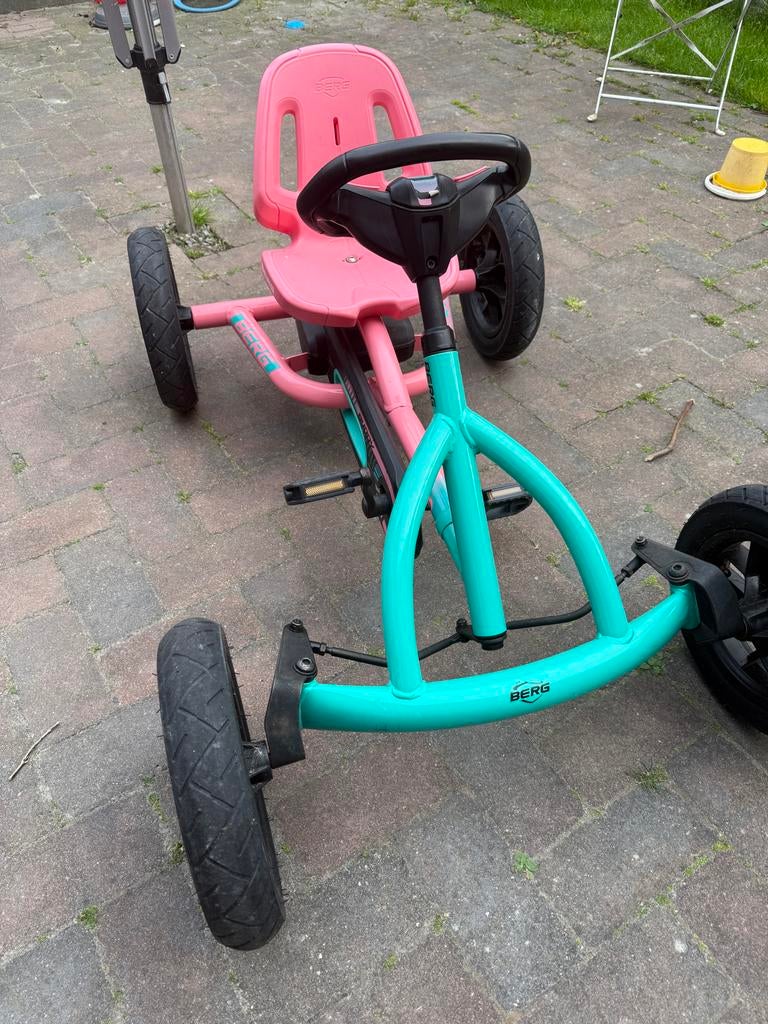 BERG Buddy skelter roze/blauw, Kinderen en Baby's, Speelgoed | Buiten | Skelters, Ophalen, Zo goed als nieuw, Berg