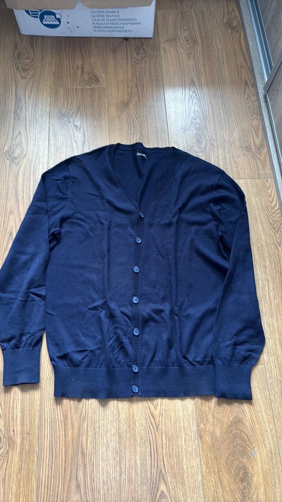 Vest Hema, Ophalen of Verzenden, Gedragen, Maat 56/58 (XL), Blauw