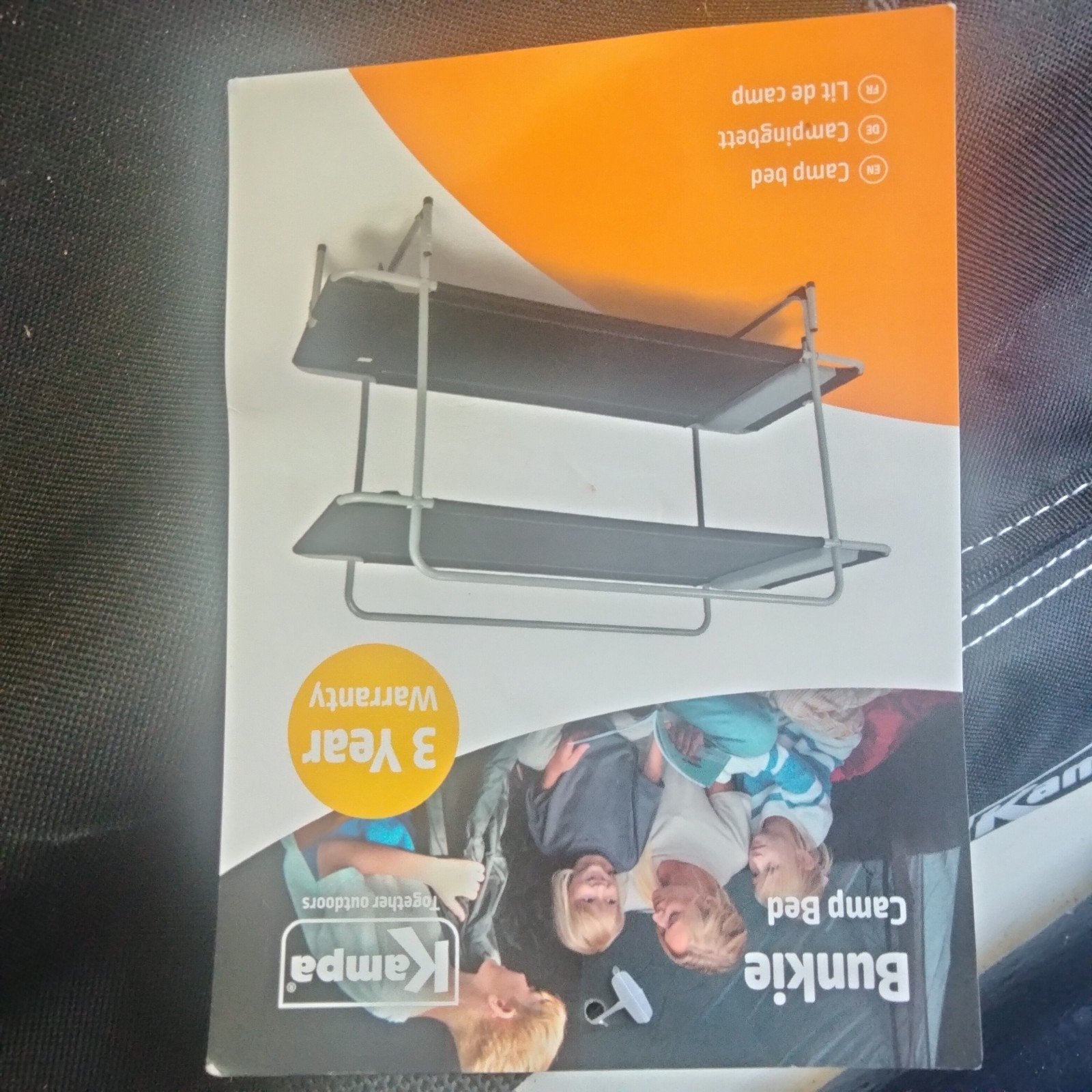 Kampa Bunkie stapelbed voor kinderen - Campingbed, Caravans en Kamperen, Ophalen