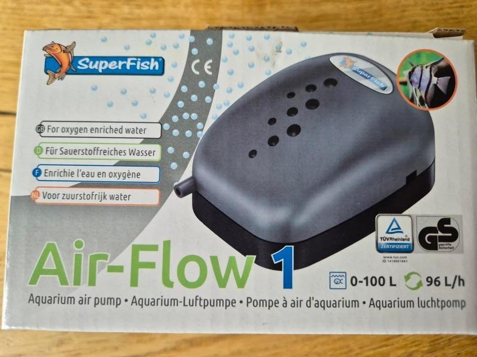 Superfish Airflow 1 zo goed als nieuw, Pomp, Overige typen, Nieuw, Ophalen of Verzenden