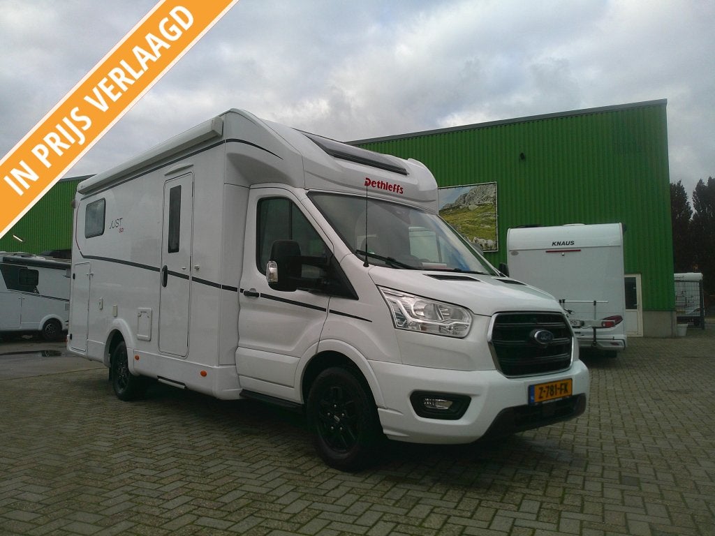 Dethleffs Just 90 T t 6815, Caravans en Kamperen, Ringverwarming, Ford, 6 tot 7 meter, Bedrijf