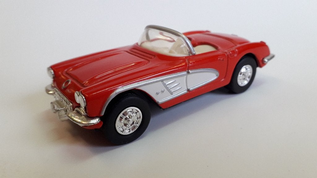Chevrolet Corvette 1960 ,Ertl, Hobby en Vrije tijd, Modelauto's | 1:43, Ophalen of Verzenden, Zo goed als nieuw, Auto, Overige merken