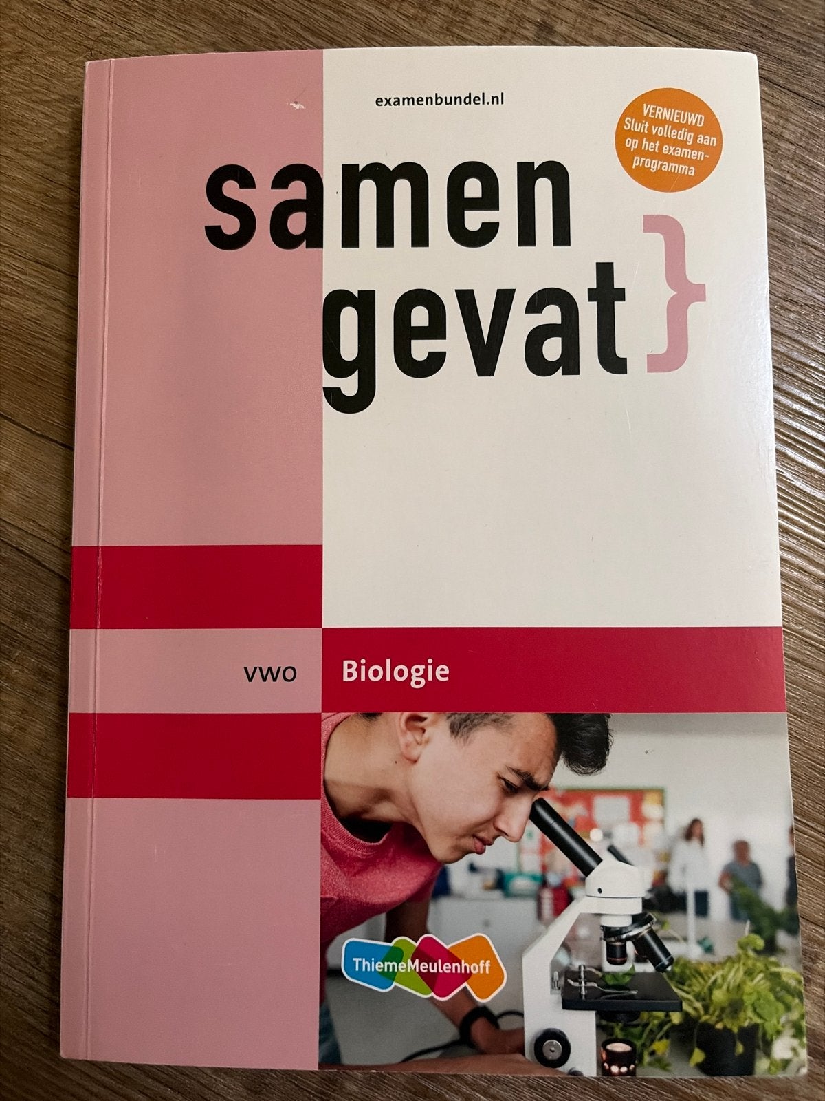 Samengevat VWO Biologie Examenbundel Thiememeulenhoff, Boeken, Schoolboeken, Ophalen of Verzenden, Zo goed als nieuw, VWO, Biologie