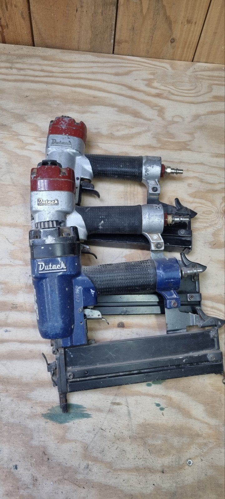 3 dutach combi pin tackers, Doe-het-zelf en Verbouw, 100 liter of meer, Ophalen, Minder dan 200 liter/min