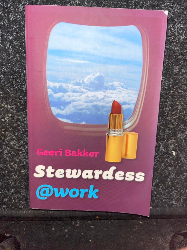Stewardess @work - Geeri Bakker, Boeken, Romans, Zo goed als nieuw, Nederland, Ophalen of Verzenden