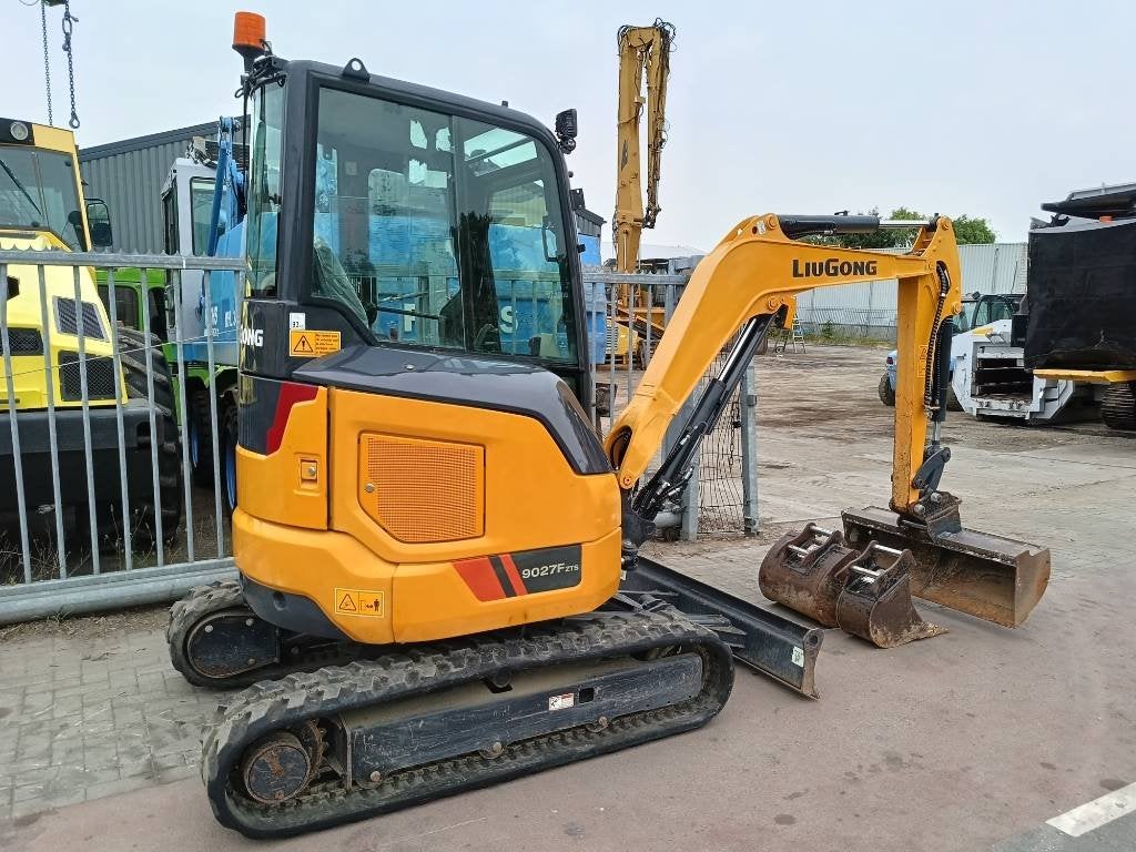LIUGONG 9027 FZTS 2,7 ton rups graafmachine mini excavator, Graafmachine