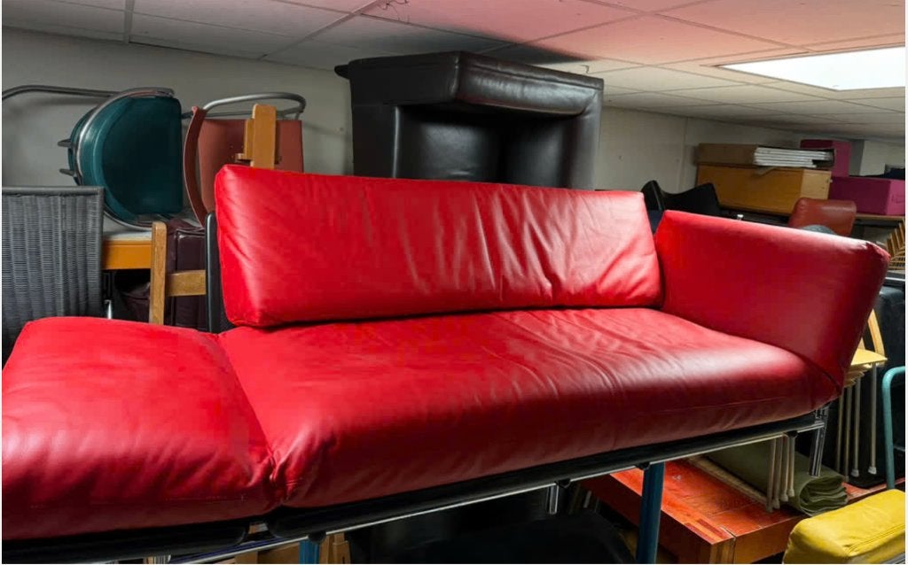 Dema Rataplan slaapbank Chaise Longue Italiaans DEsign, Ophalen, Tweepersoons, 75 tot 100 cm, Kunststof