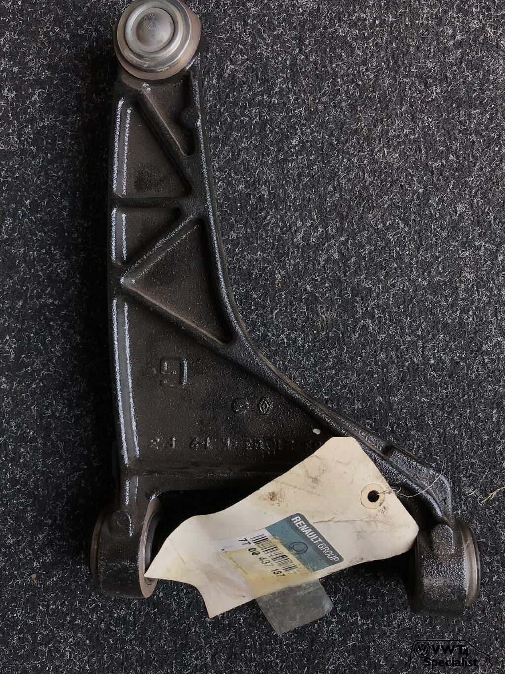 Renault draagarm compleet 77 00 437 137, Ophalen, Gebruikt, -, Renault