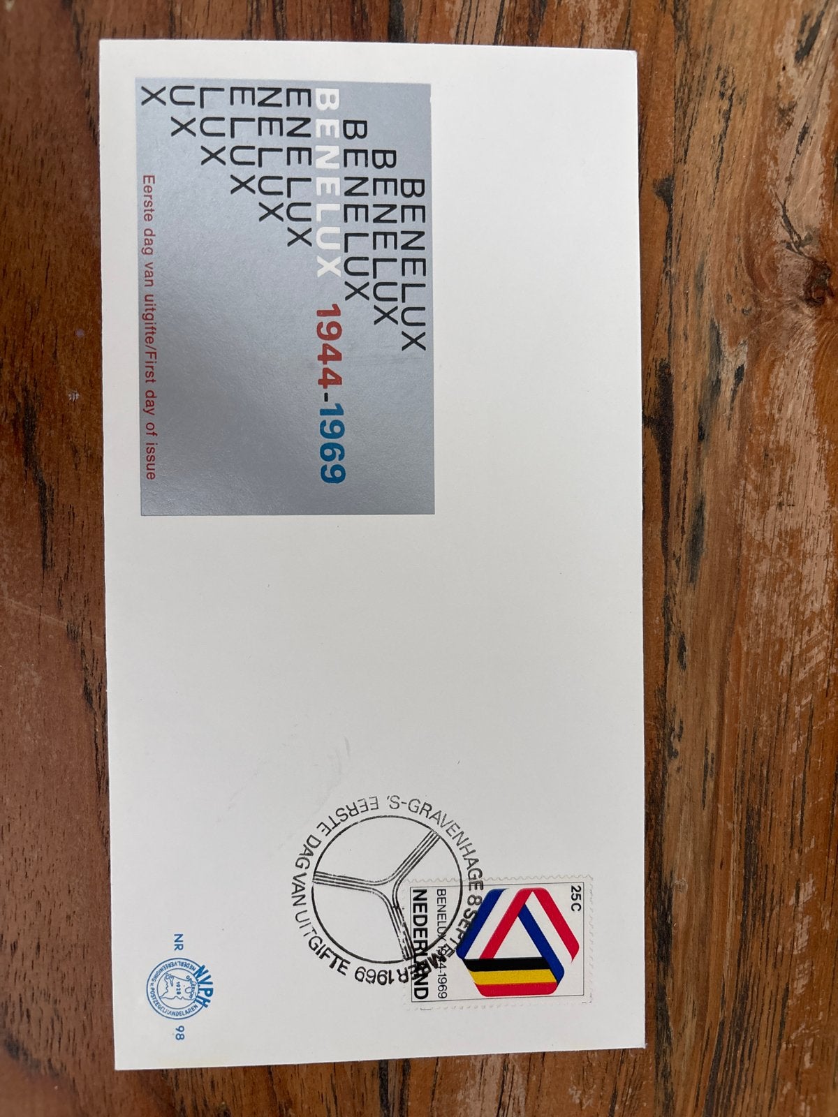 Benelux 1944-1969 Eerste Dag van Uitgifte, Ophalen of Verzenden, Onbeschreven, Nederland