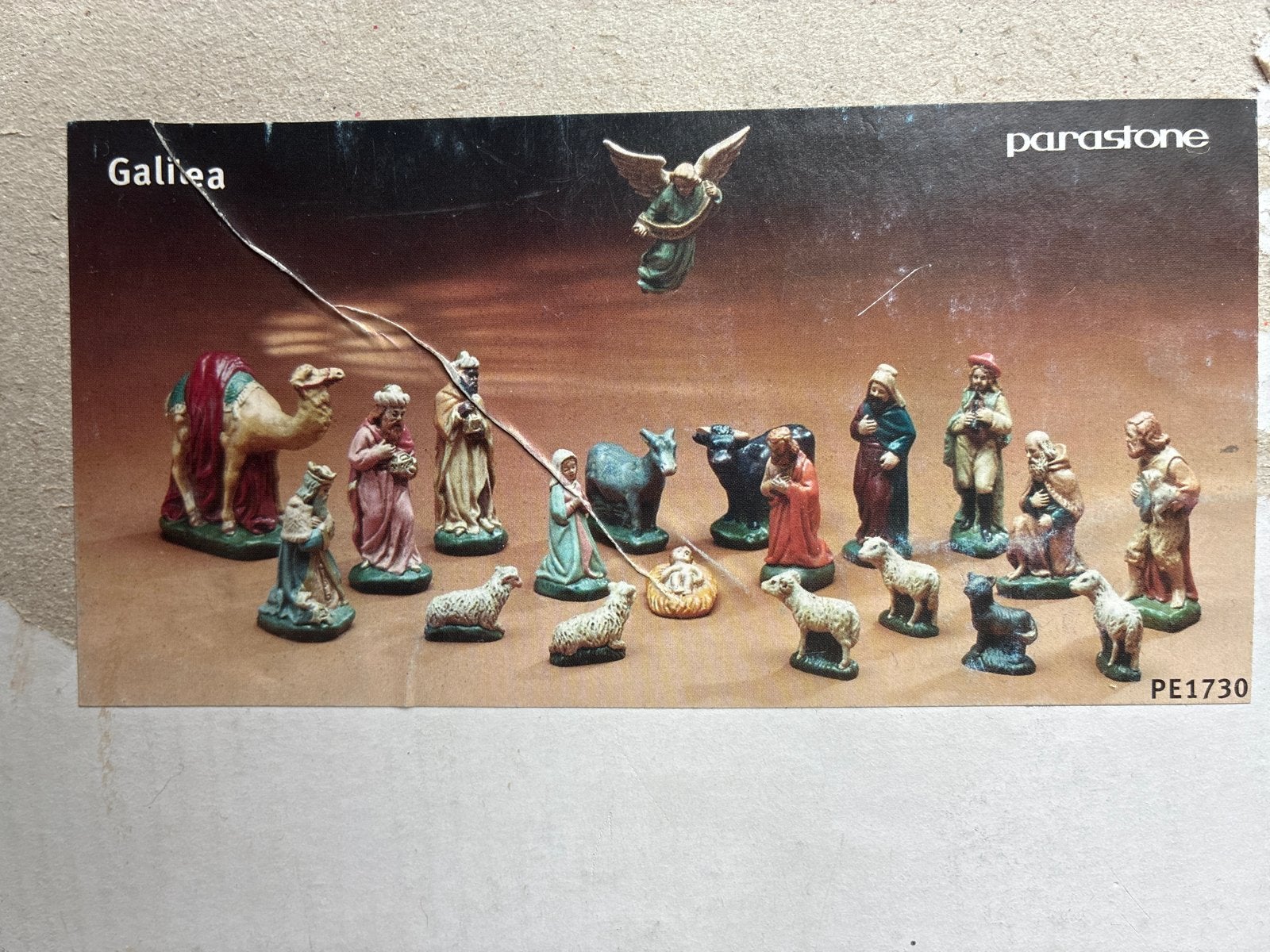 Parastone Galilea Kerststal Beeldjes Set - PE1730, Ophalen of Verzenden, Zo goed als nieuw, Overige typen