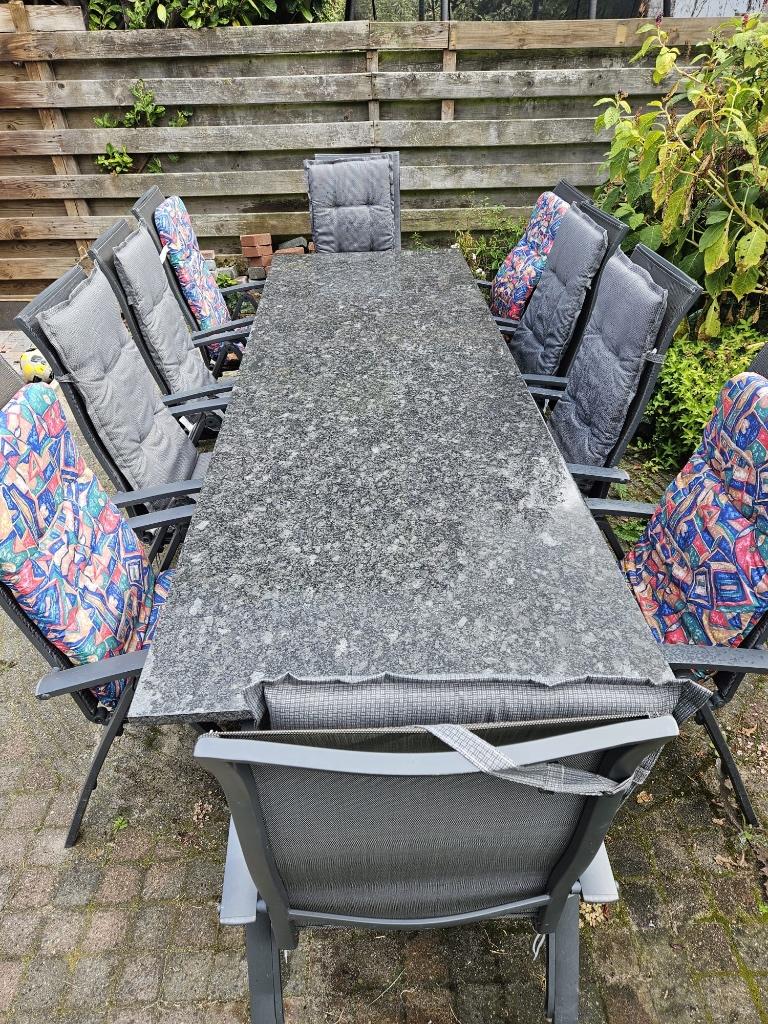 Tuinset, Tuin en Terras, Ophalen, Overige materialen, Gebruikt, Eettafel