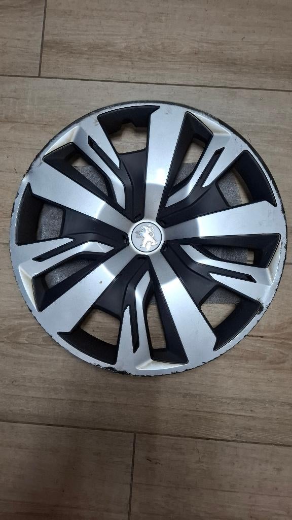 1 x wieldop peugeot 16 inch 10 spaaks wieldop, Auto diversen, Wieldoppen, Ophalen, Zo goed als nieuw
