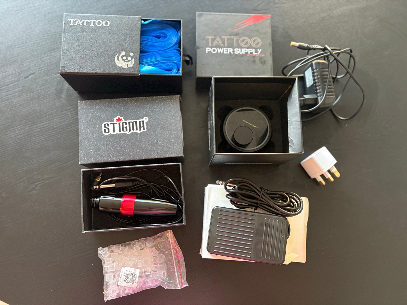 Stigma Rotatie Tattoo Machine Set, Hobby en Vrije tijd, Overige Hobby en Vrije tijd, Ophalen of Verzenden, Gebruikt