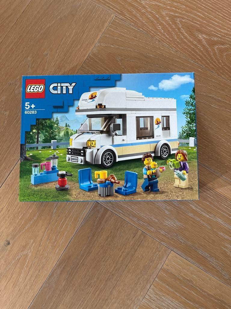 LEGO CITY Camper 60283, Ophalen of Verzenden, Gebruikt, Complete set, Lego