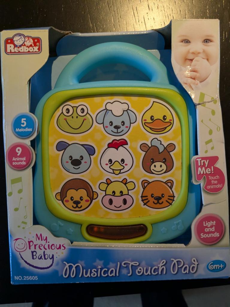 Redbox Muzikale Touchpad - Baby Speelgoed, Kinderen en Baby's, Ophalen of Verzenden, Overige typen, Met licht