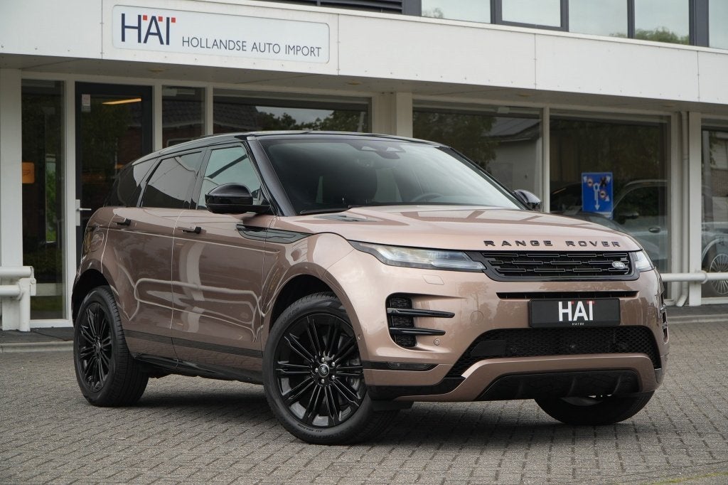 Land Rover Range Rover Evoque 1.5 P270e AWD Dynamic SE I Pan, Bruin, Leder, Hybride Elektrisch/Benzine, SUV of Terreinwagen