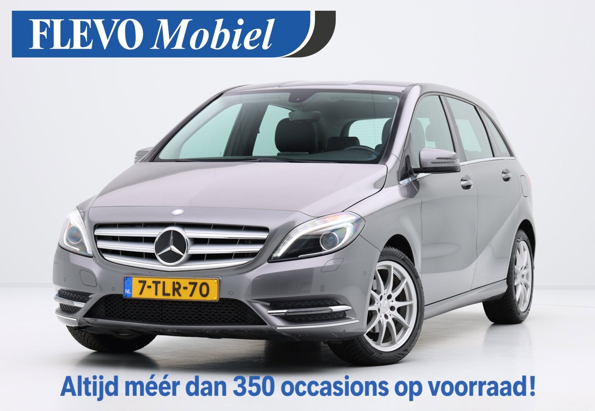 Mercedes-Benz B-klasse 180 Ambition Xenon|Navi|Leder|LMV, Voorwielaandrijving, Gebruikt, 4 cilinders, Handgeschakeld