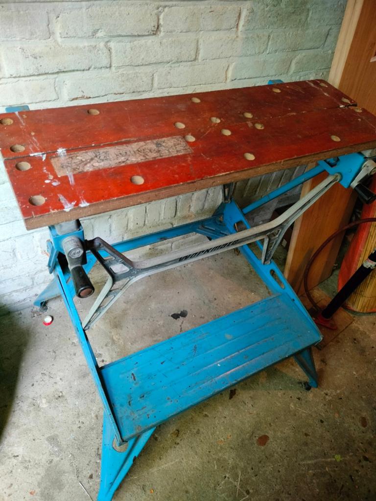 Black& Decker Workmate., Doe-het-zelf en Verbouw, Werkbanken, Ophalen, Gebruikt, 70 tot 120 cm