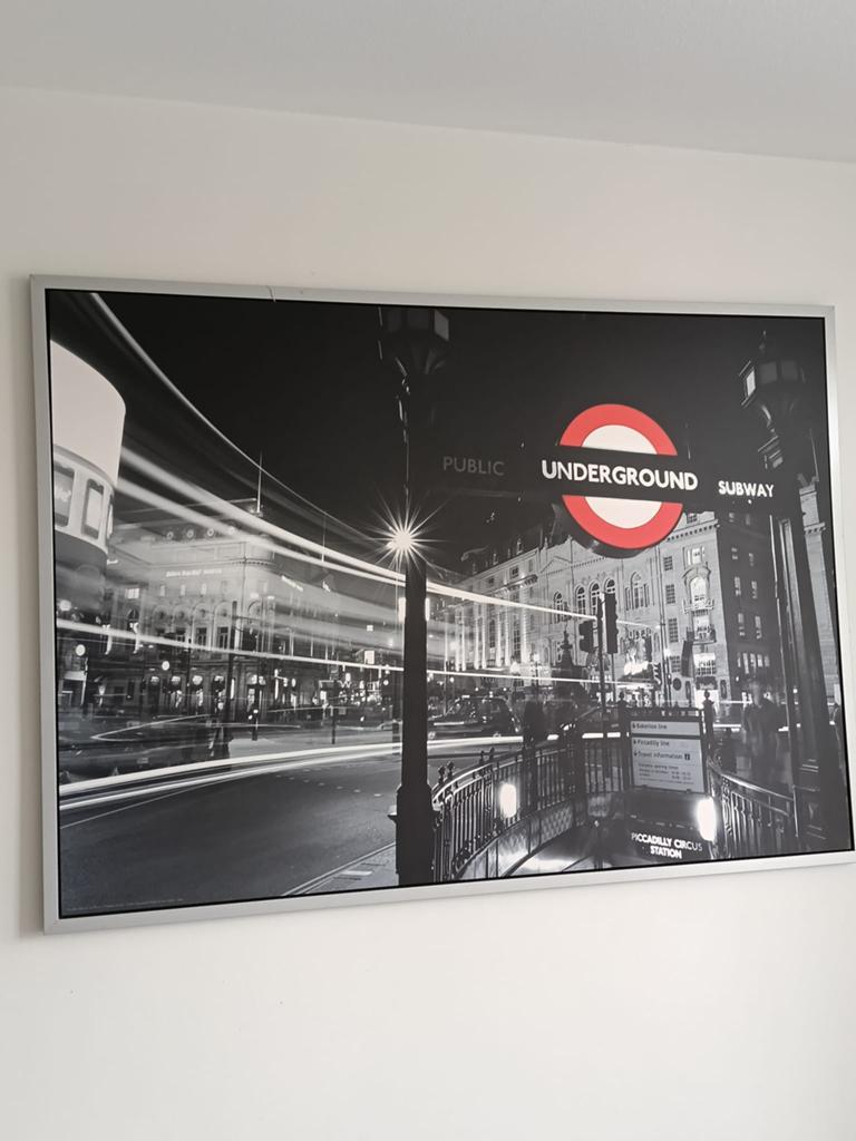 Poster London picadilly circus, Ophalen