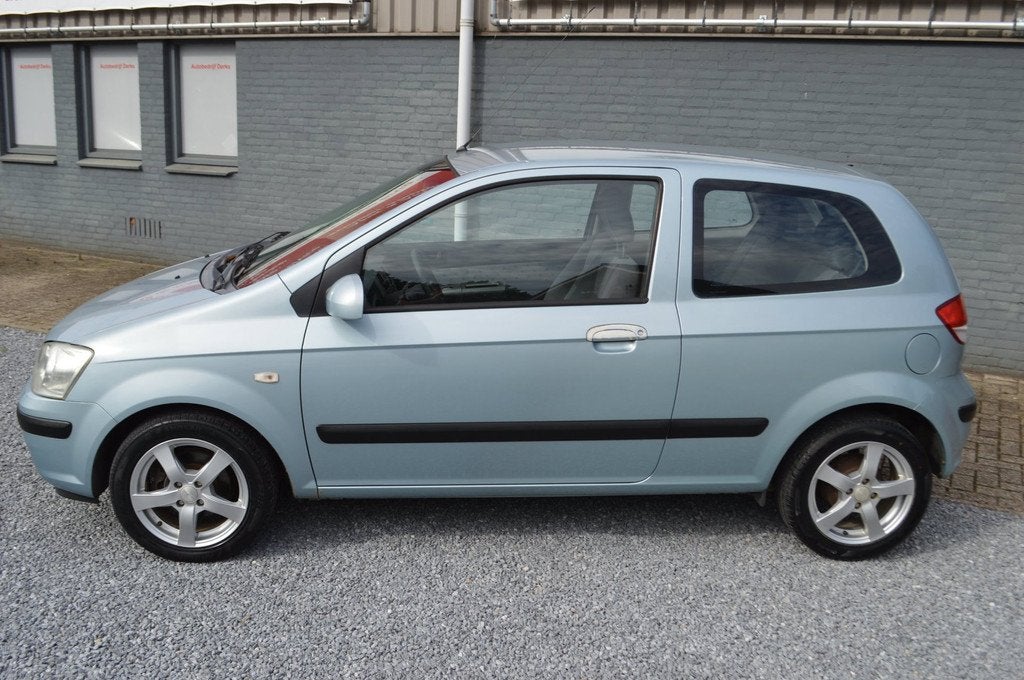 Hyundai Getz 1.4i Active Cool Airco Stuurbekrachtiging Jaar, Auto's, Hyundai, Voorwielaandrijving, 4 cilinders, Blauw, Origineel Nederlands