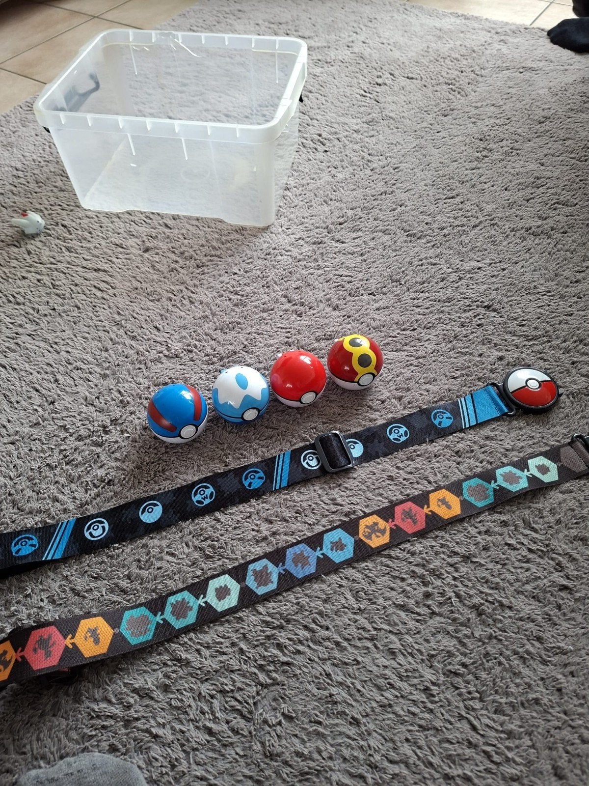 Pokémon Ballen en Lanyards Set, Ophalen of Verzenden, Gebruikt, Overige typen