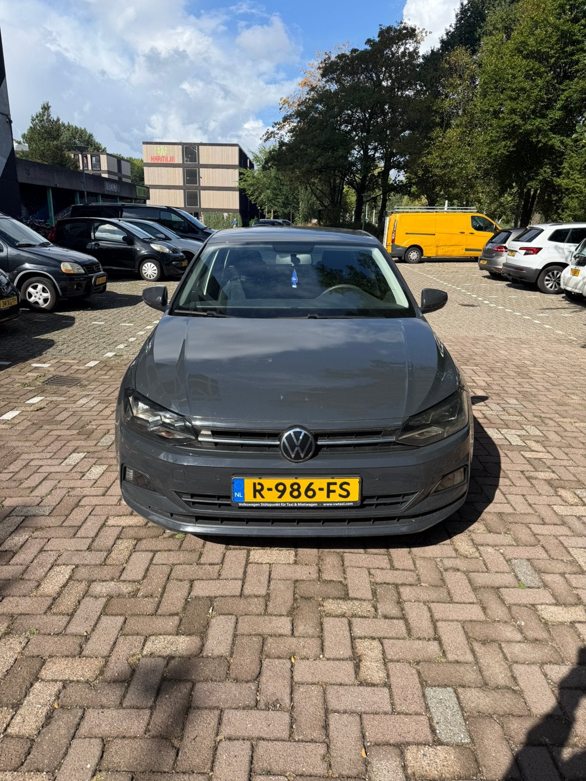 Volkswagen Polo 1.6 TDI 95pk 7-DSG 2020 Grijs, Ophalen, 9 t/m 18 kg, Overige merken, Autogordel