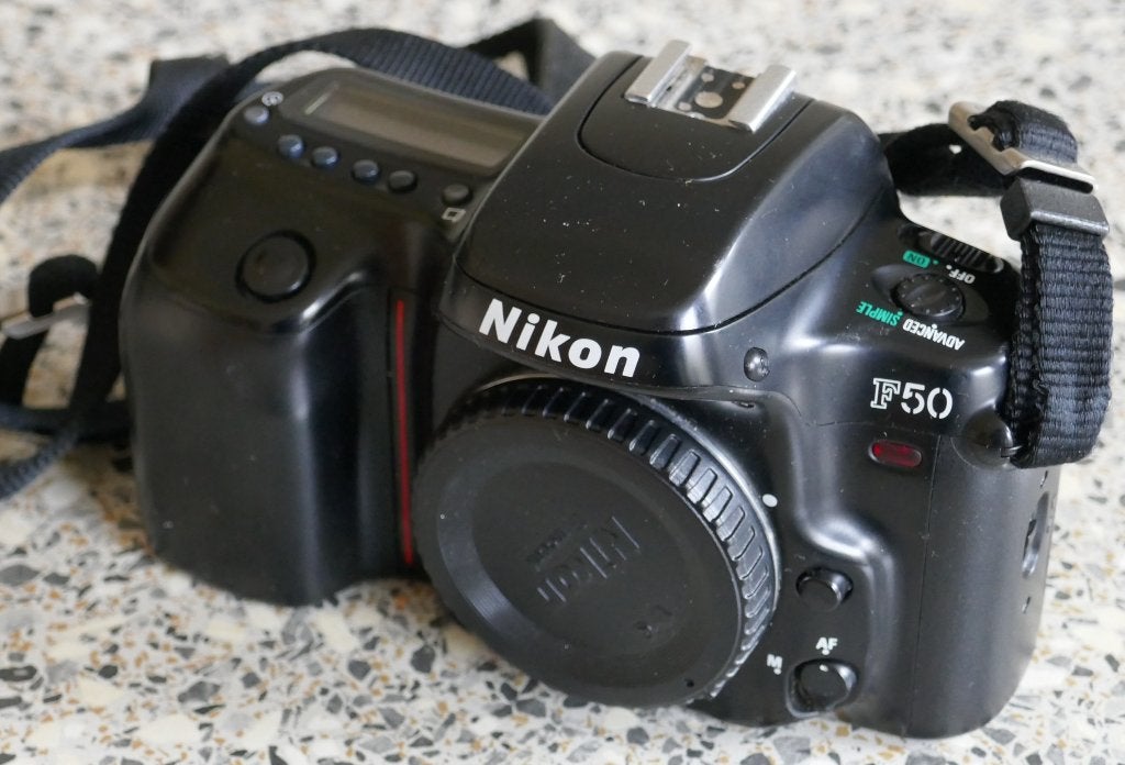 Te koop: Nikon F50 analoge fotocamera., zonder lens, Ophalen of Verzenden, Zo goed als nieuw, Spiegelreflex, Nikon