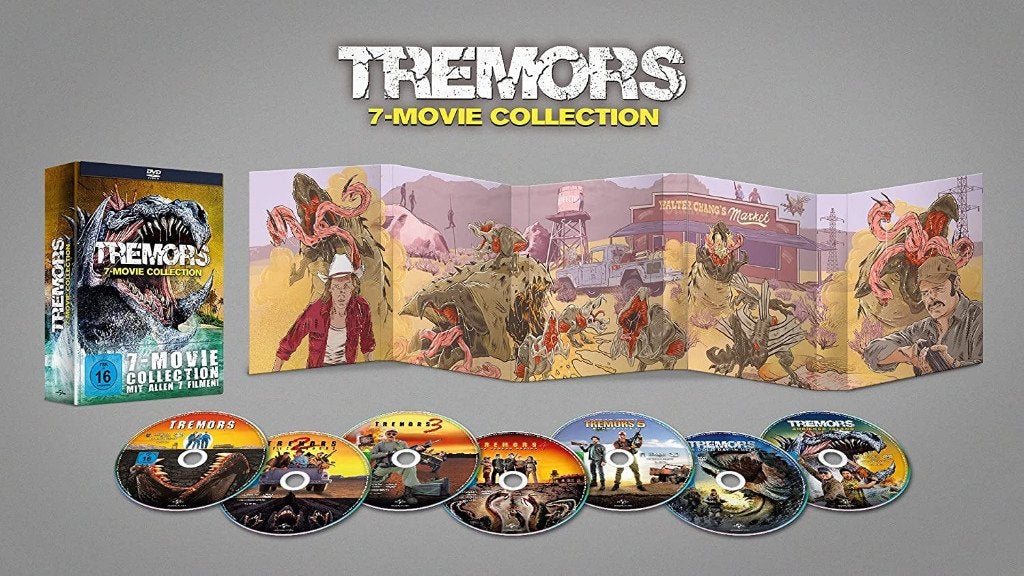 Tremors 1-7. Nieuw, Nog geseald.DVD. Ook Losse delen., Alle leeftijden, Nederlands, Ophalen of Verzenden, Bonusmateriaal